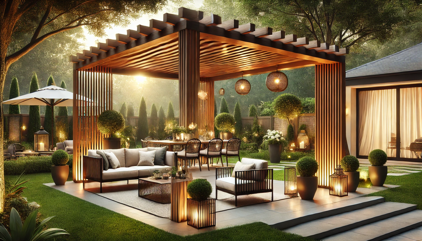Transform Your Outdoor Space with Custom Pergola Designs