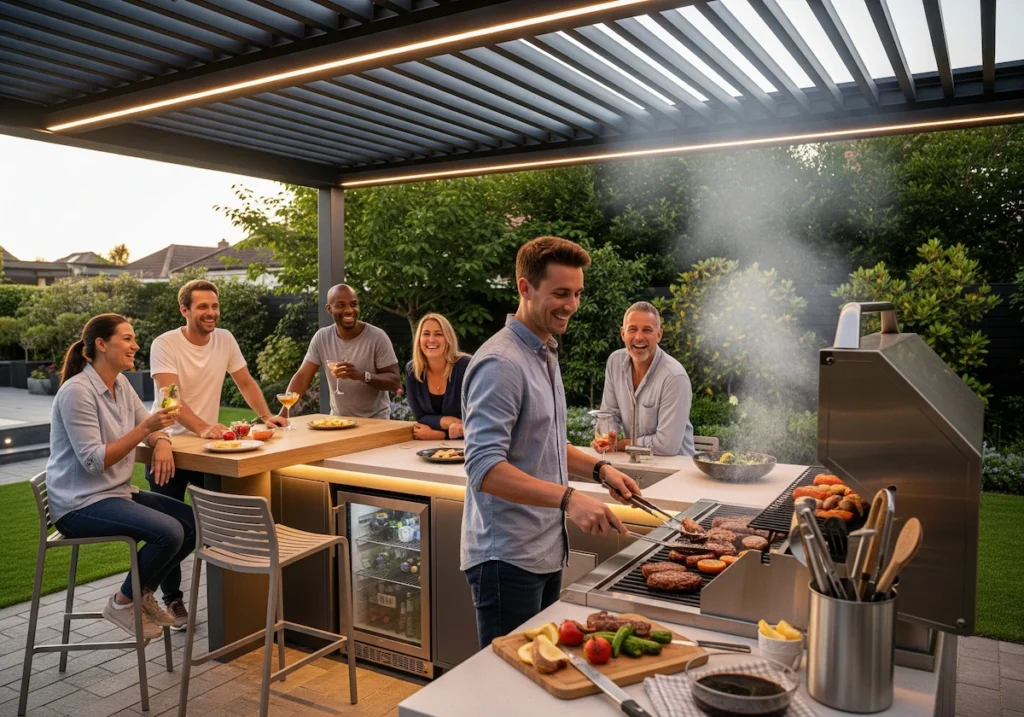 Integrating a Built-In Outdoor Kitchen or Bar