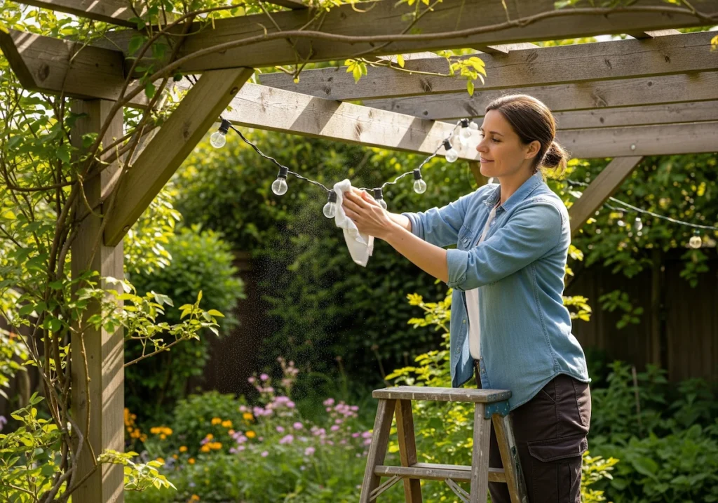 Maintaining Your Pergola Lighting