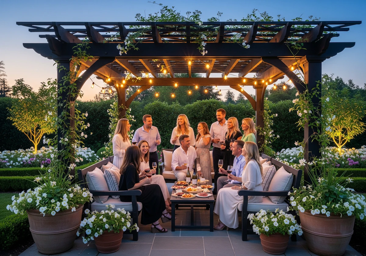 Designing a Pergola for Entertaining: Layouts, Seating & Built-Ins That Impress