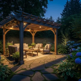 Lighting Ideas That Bring Your Pergola to Life After Dark