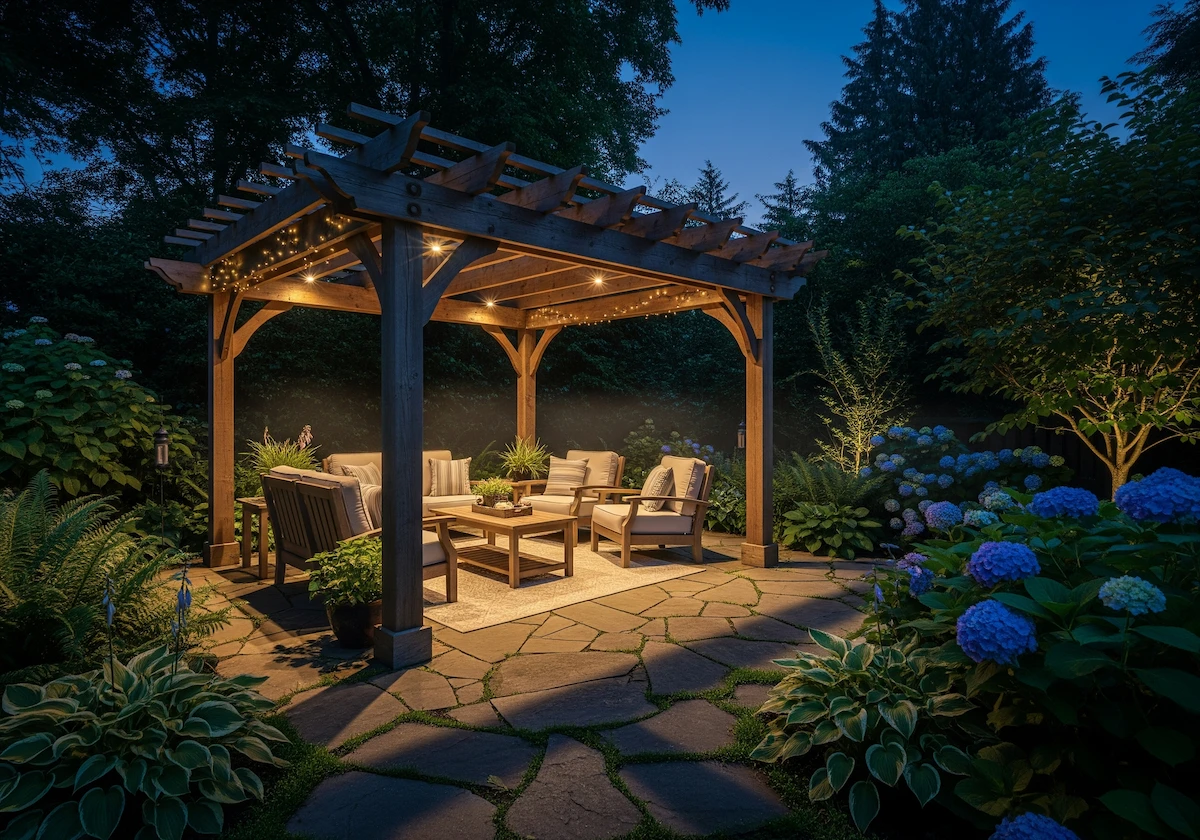 Lighting Ideas That Bring Your Pergola to Life After Dark