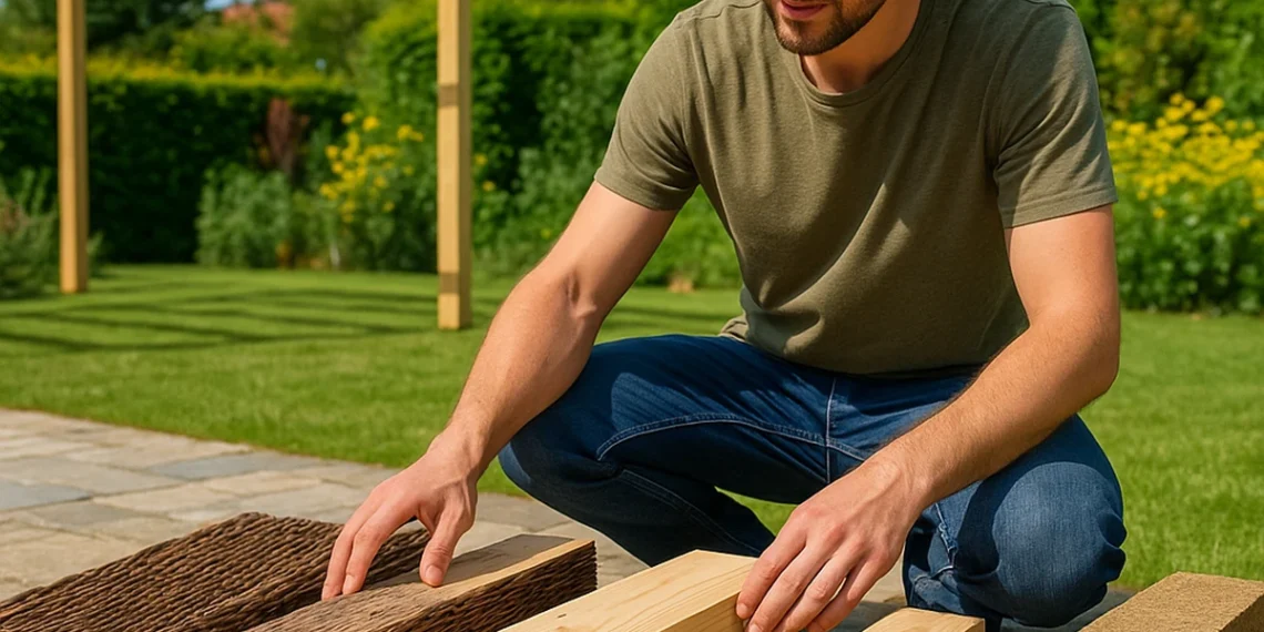 eco-friendly pergola materials