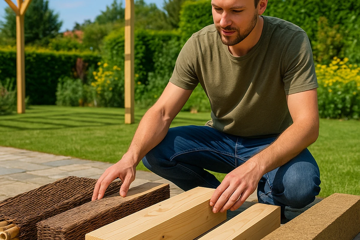 eco-friendly pergola materials