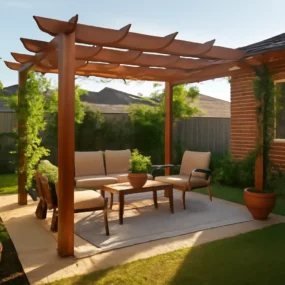 Small patio design