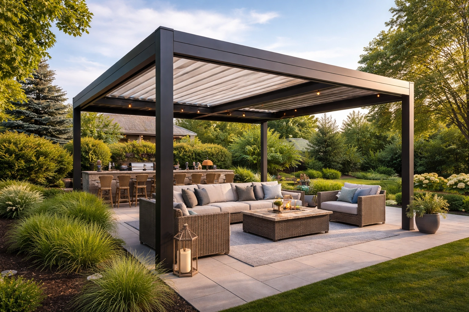 Retractable Roof Pergola