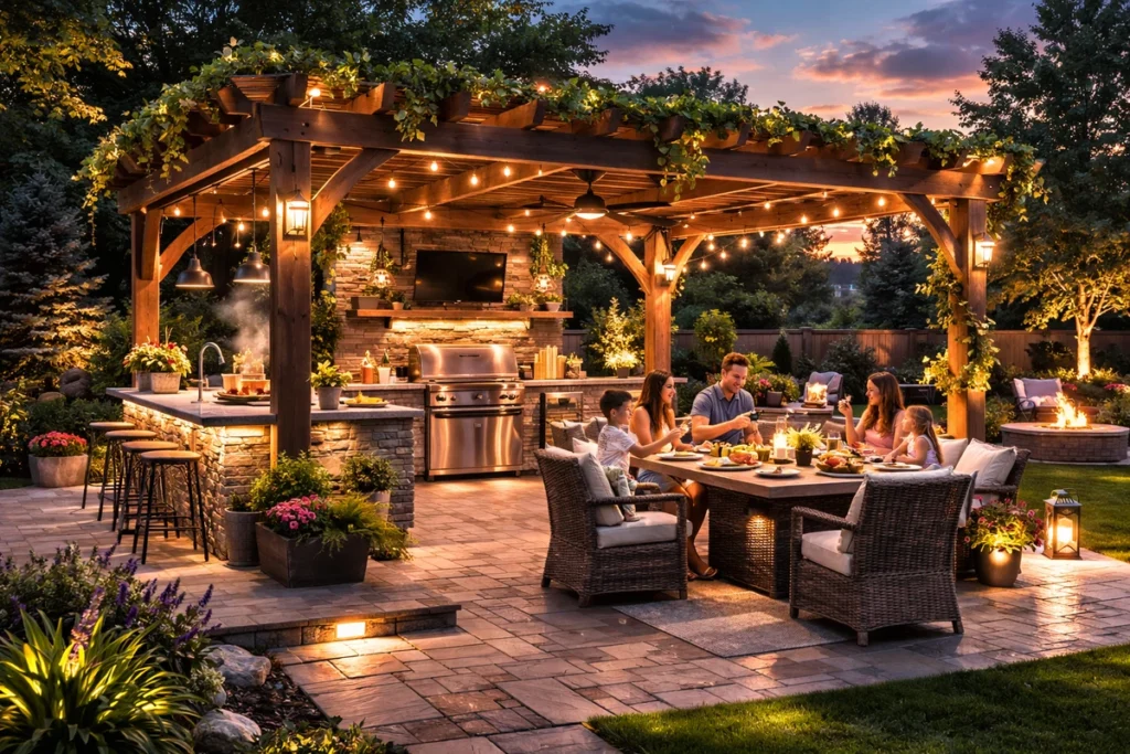 Dining and Entertaining Under Cover