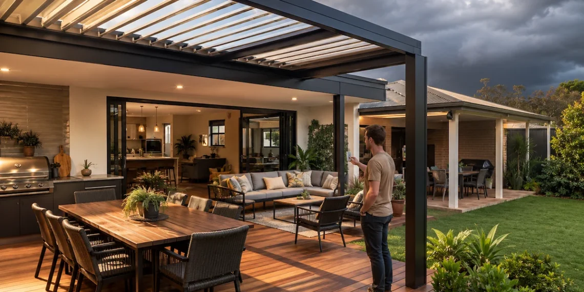 Retractable Pergola